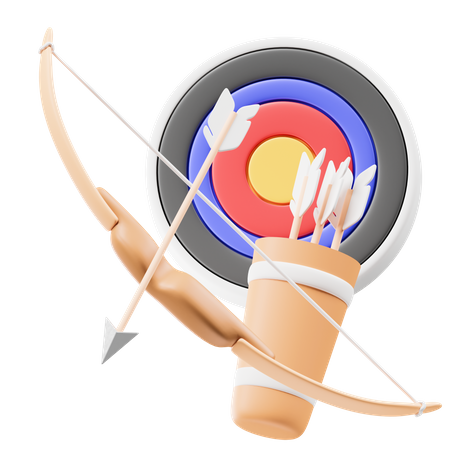 Archery  3D Icon