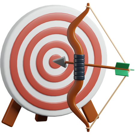 Archery  3D Icon