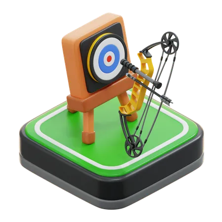 Archery  3D Icon