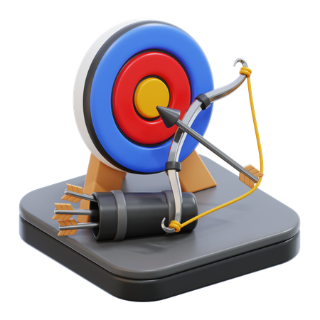 Archery  3D Icon