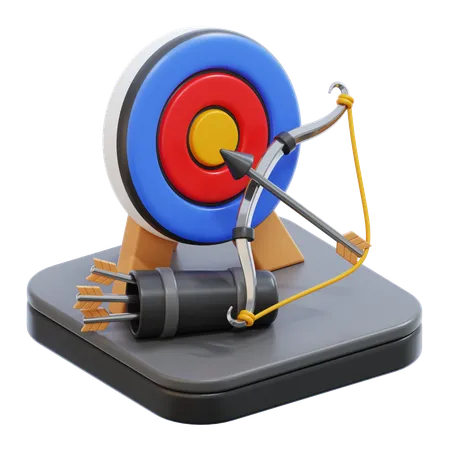 Archery  3D Icon