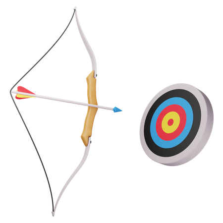 Archery  3D Icon