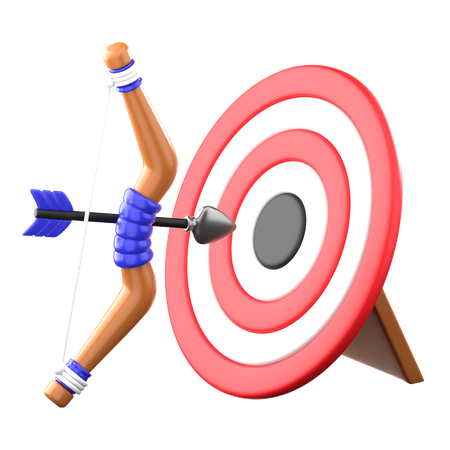 Archery  3D Icon