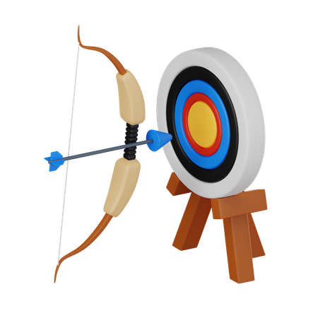 Archery  3D Icon