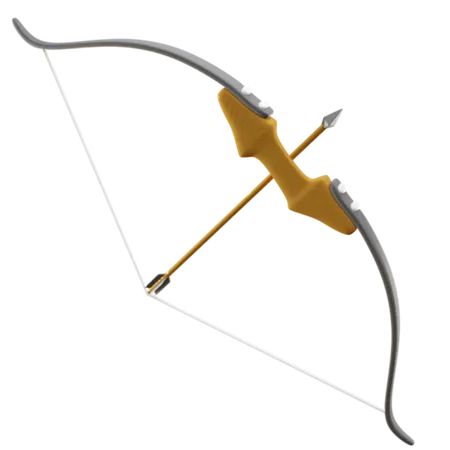 Archery  3D Illustration