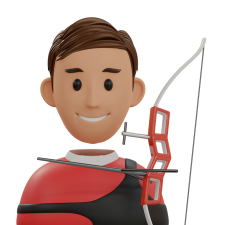 Archery Avatar  3D Icon