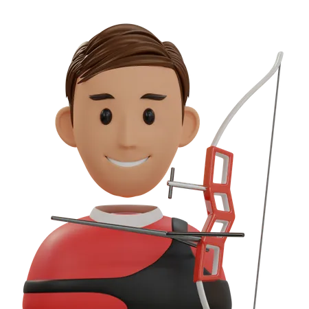 Archery Avatar 3D Icon