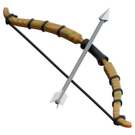 Archery Bow  3D Icon