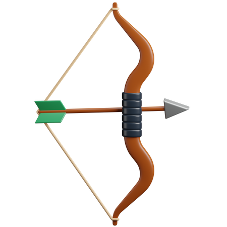 Archery Bow  3D Icon