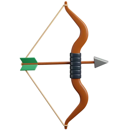 Archery Bow  3D Icon