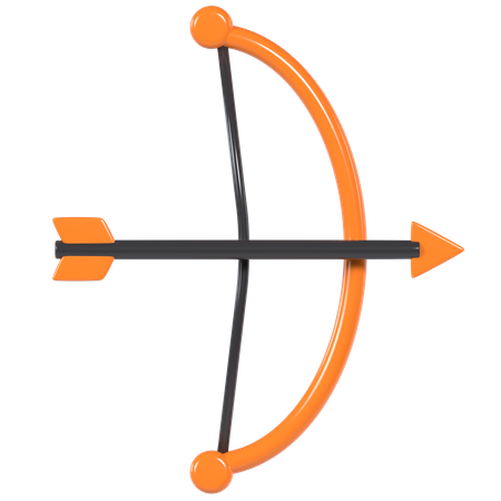 Archery Bow 3D Illustration