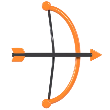 Archery Bow  3D Illustration