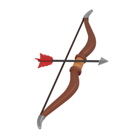 Archery bow  3D Icon