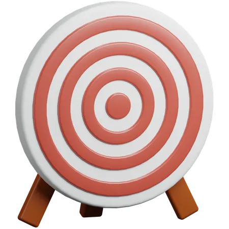 Archery Bulls Eye  3D Icon