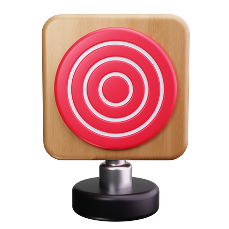 Archery Range  3D Icon