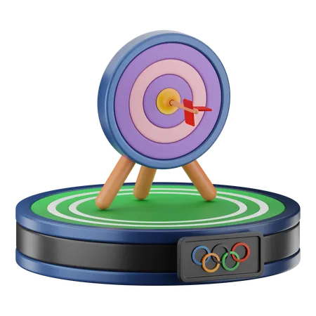 Archery sport  3D Icon