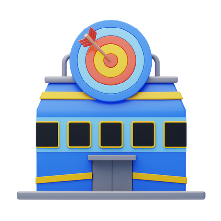 Archery Stadium  3D Icon