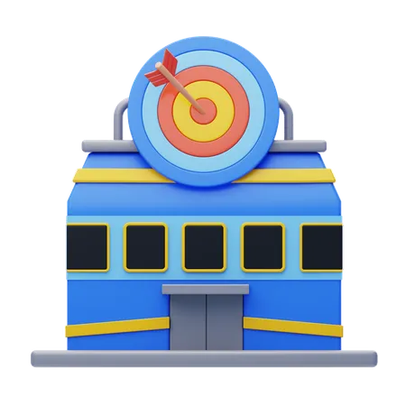 Archery Stadium  3D Icon