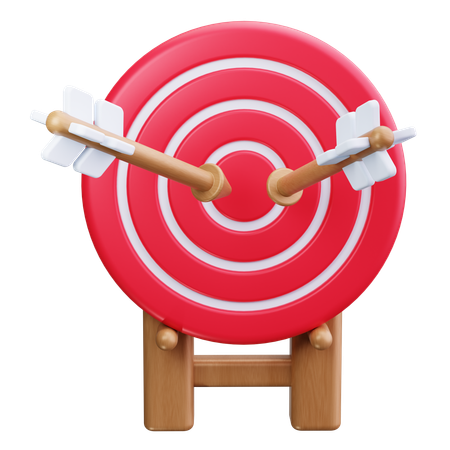 Archery Target  3D Icon