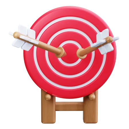 Archery Target  3D Icon