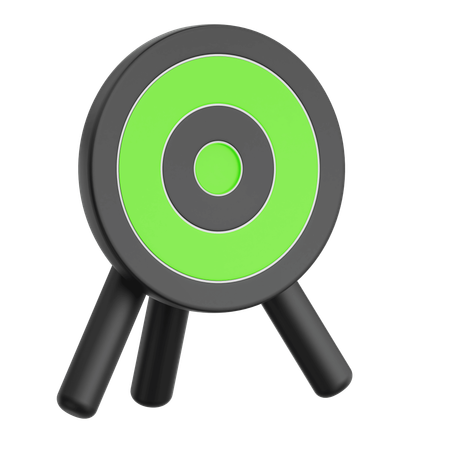 Archery Target  3D Icon