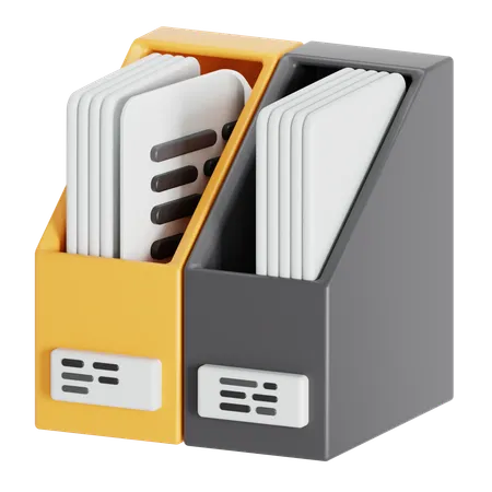 Archieve folder  3D Icon