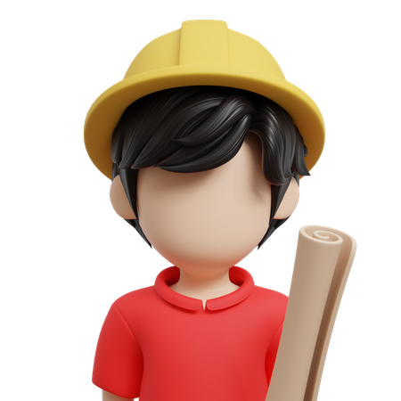 Architect  3D Icon