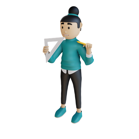 Architect  3D Icon