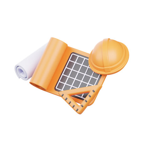 Architect Design  3D Icon