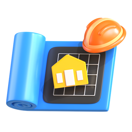 Architect Design  3D Icon