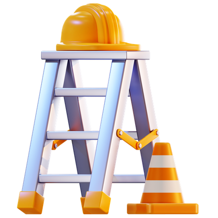 Architect Ladder  3D Icon