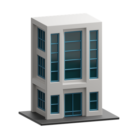Architecture Building  3D Icon