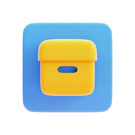 Archiv  3D Icon