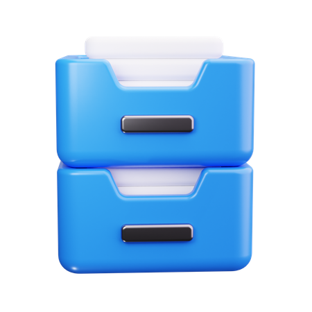 Archiv  3D Icon