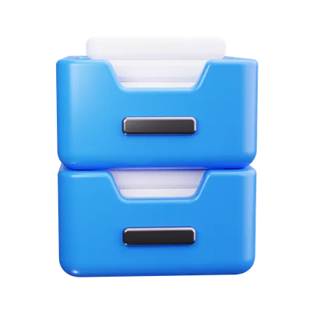 Archiv  3D Icon