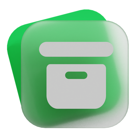 Archiv  3D Icon