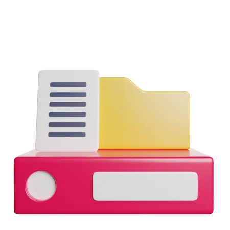 Archiv  3D Icon