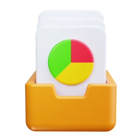 Archiv  3D Icon