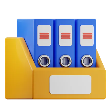 Archiv  3D Icon