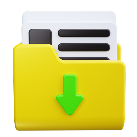 Archivnotiz  3D Icon