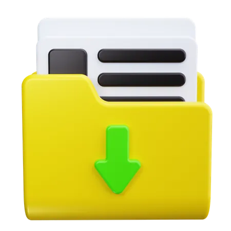 Archivnotiz  3D Icon