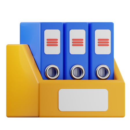 Archive  3D Icon