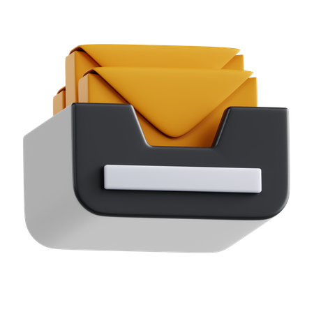 Archive  3D Icon