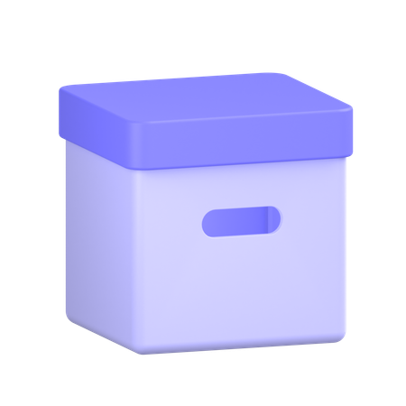 Archive  3D Icon