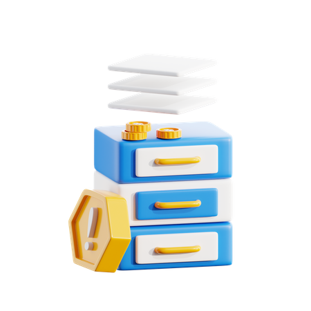 Archive  3D Icon