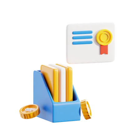 Archive  3D Icon