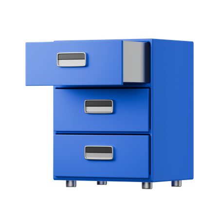 Archive Drawer  3D Icon