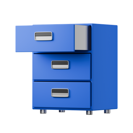 Archive Drawer  3D Icon
