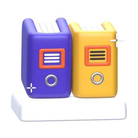 Archive File  3D Icon