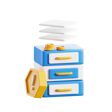 Archive  3D Icon